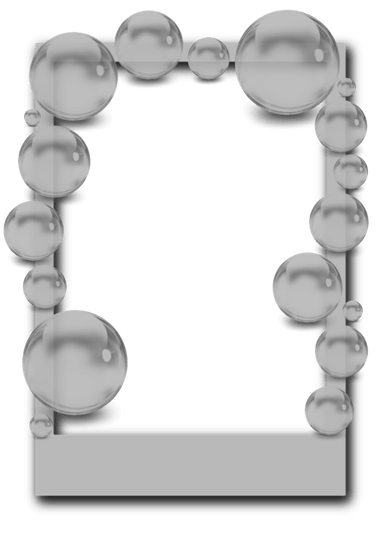 Bubble Frame (Dyeable Frame + Bubbles)