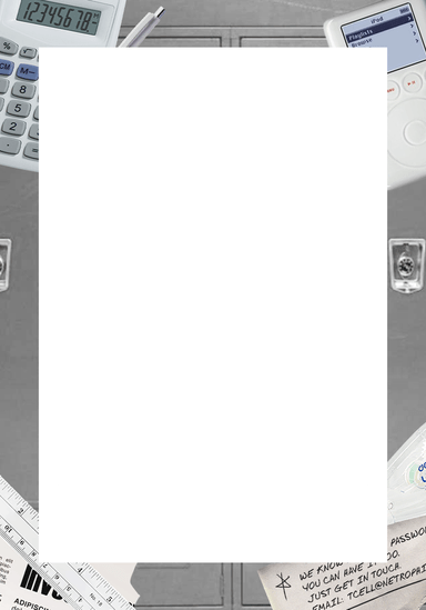 School Frame - White Ver