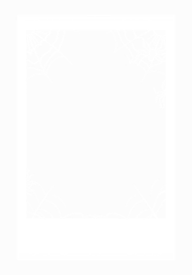 V2 Web Frame (dyeable web, white base, black font)