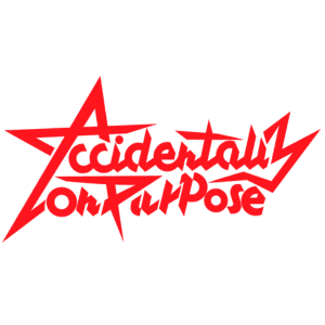 Accidentally on Purpose Logo - Red