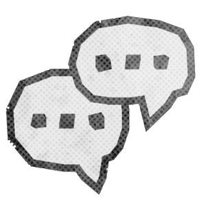 Speech bubbles