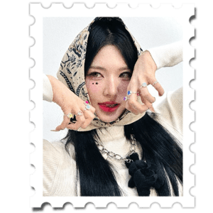 xinyu postcard by herself