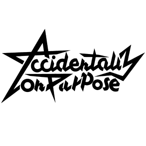 Accidentally on Purpose Logo - Black