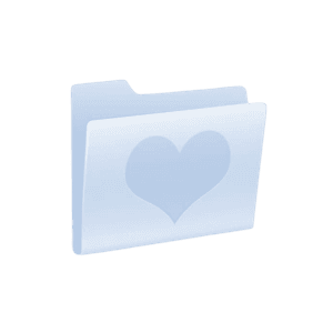 blue folder
