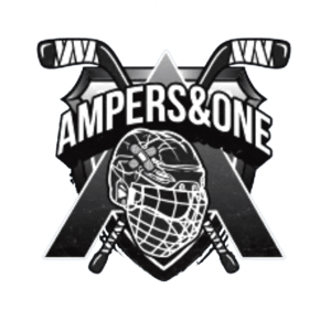 ampers&one - hockey logo
