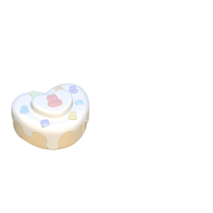 3D bunny cake