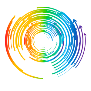 rainbow circle