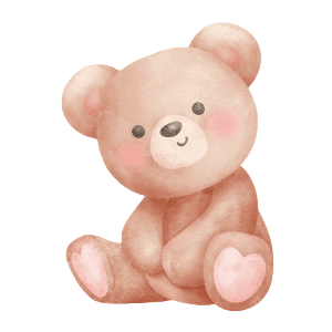 brown bear pink cheeks