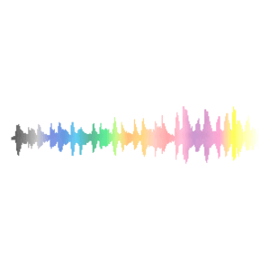 rainbow waveform