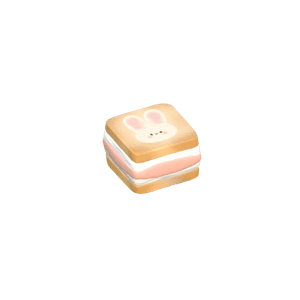 3D bunny sandwich 