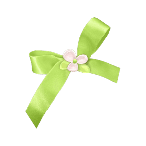 green bow