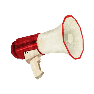 Red 02 - Megaphone