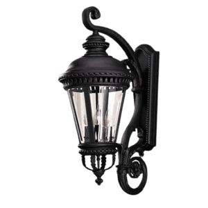 black lamp