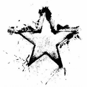 Splat star black