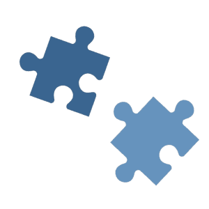 blue pack - puzzle pieces