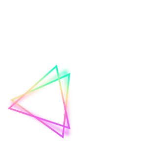 colorful prism pink yellow orange green blue