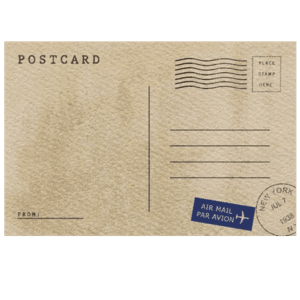 post card