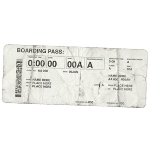 boarding pass